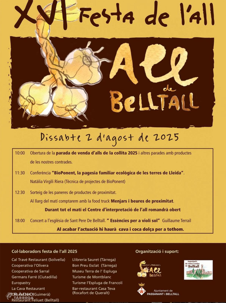 Belltall es prepara per celebrar la 16a Festa de l'All