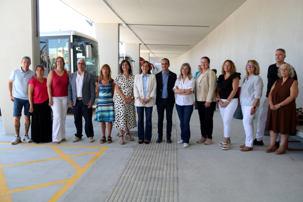 Tàrrega inaugura la nova estació d'autobusos