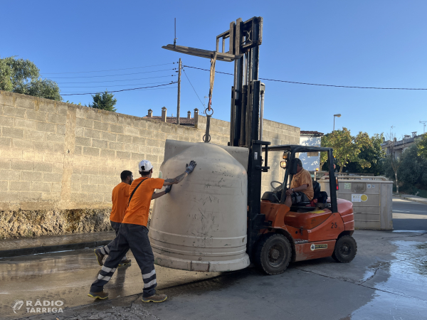 Tàrrega intensifica la neteja en les illes de contenidors durant els mesos d’estiu