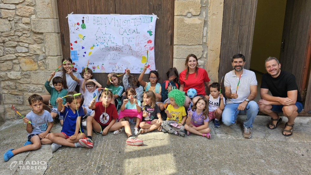 Visita a un casal rural d’estiu per a nens i nenes amb necessitats especials