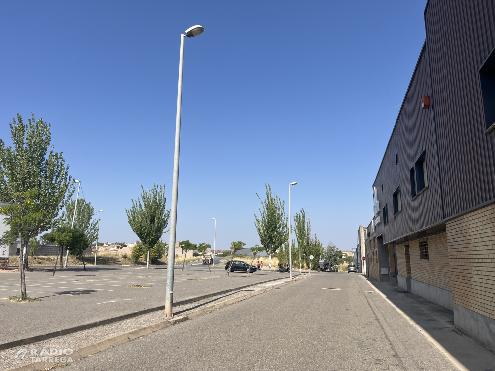 Tàrrega renovarà la il·luminació de tots els polígons industrials amb tecnologia LED