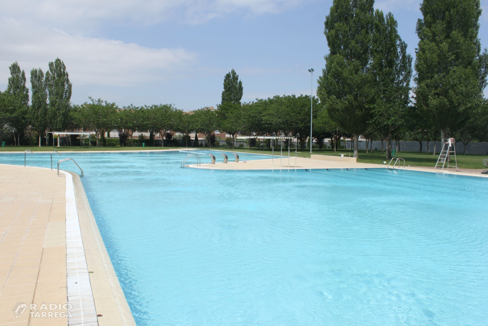 COMUNICAT OFICIAL AJUNTAMENT DE TÀRREGA · Tancament de la piscina gran de Tàrrega per motius de salut pública