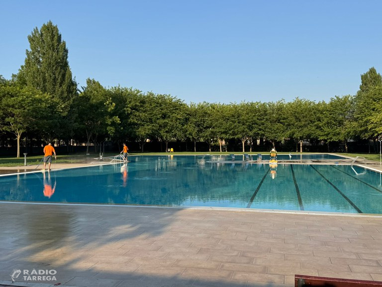 Les piscines d'estiu de Tàrrega reobren aquest dijous amb normalitat