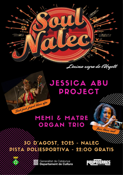 El Soul Nalec, l’ànima negra de l’Urgell, sacsejarà Ponent el 30 d’agost