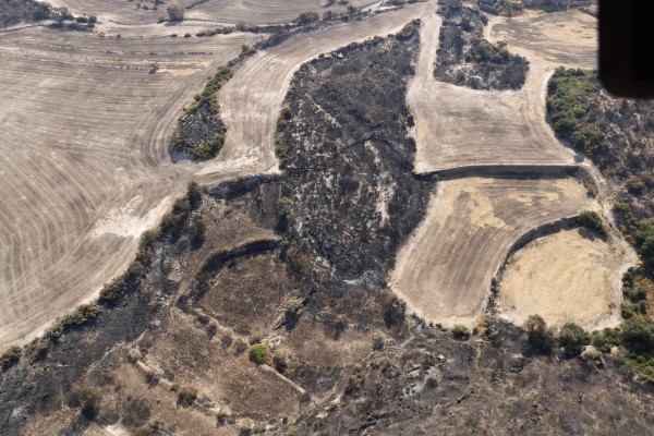 El govern espanyol garanteix ajudes per als afectats dels incendis a la Segarra i el Baix Ebre