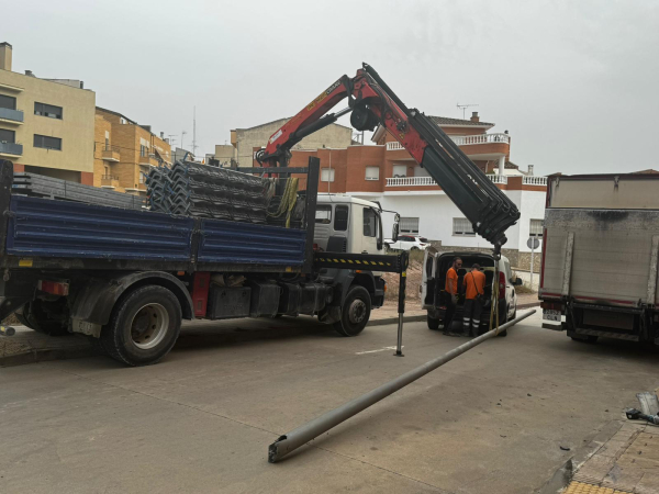 Accident sense ferits a la plaça Girona de Tàrrega