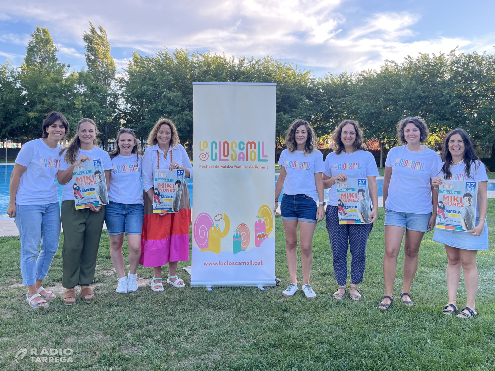 Lo Closcamoll celebrarà els 10 anys amb un concert especial de Miki Núñez i DJ Trapella a les piscines de Tàrrega