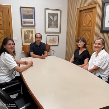 Reunió al Consell Comarcal de l’Urgell amb la directora del Centre de Normalització Lingüística de Lleida
