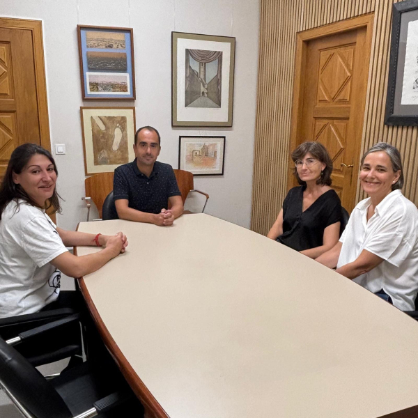 Reunió al Consell Comarcal de l’Urgell amb la directora del Centre de Normalització Lingüística de Lleida