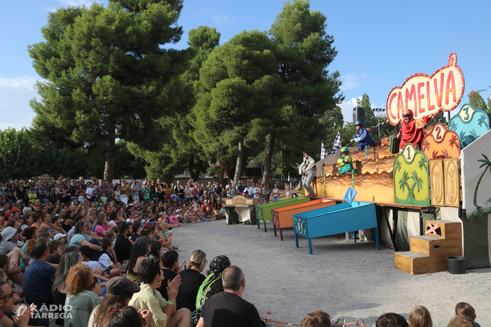 Públic 'de qualitat' accepta el repte d'interactuar amb els diferents espectacles de la segona jornada de FiraTàrrega