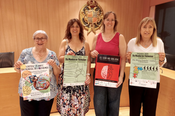 Tàrrega celebra els 25 anys de lluita contra l’Alzheimer amb activitats solidàries, esportives i culturals