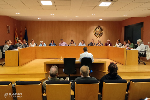 El Ple de Tàrrega aprova per unanimitat una moció en contra de la instal·lació de plantes de biogàs al territori