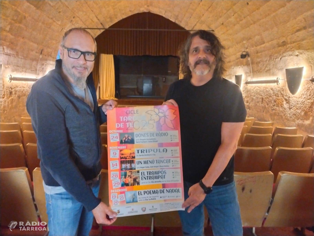 Bellpuig presenta el Cicle de Teatre de Tardor
