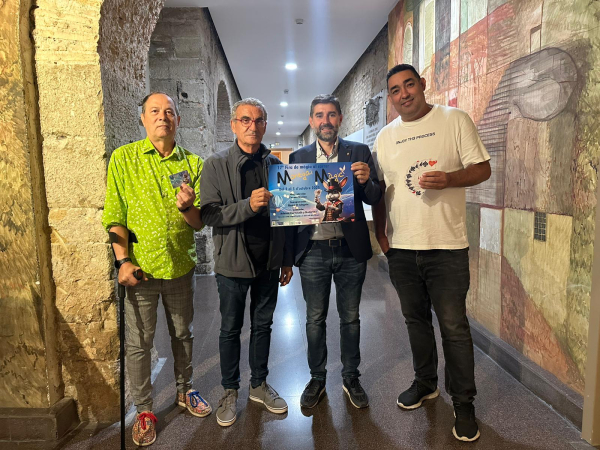 Els mags Txema Muñoz, Ramó i Alegria, i Adrián Carratalá i Katerina, caps de cartell de Montgai Màgic 2025