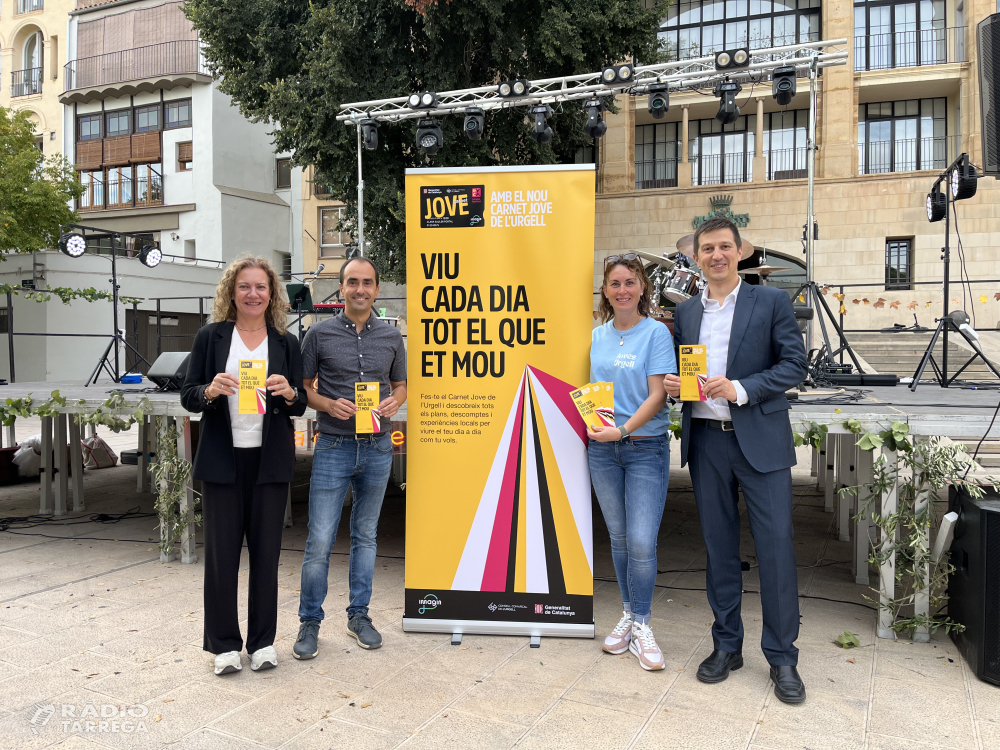 Tàrrega estrena el Carnet Jove de l’Urgell amb una jornada festiva a la plaça de les Nacions Sense Estat