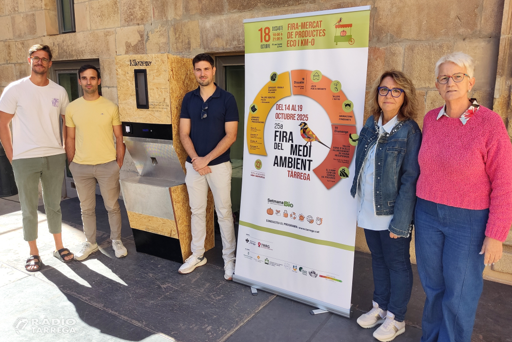 La Fira del Medi Ambient de Tàrrega assoleix la 25a edició amb una setmana d’actes per conscienciar sobre la sostenibilitat