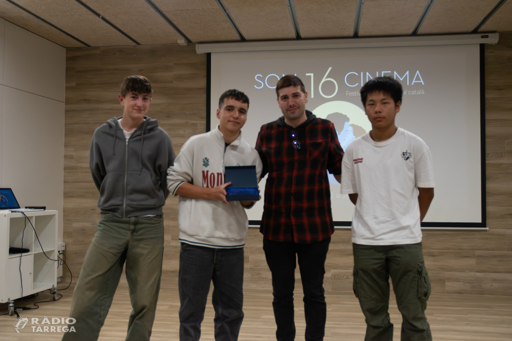 L’INS Ribera del Sió, premiat al VII Concurs de Curtmetratges Som Secundària del Festival Som Cinema