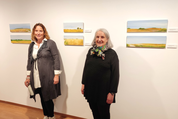 La Sala Marsà de Tàrrega inaugura una exposició de la pintora Glòria Coma amb paisatges de l’Urgell i la Segarra