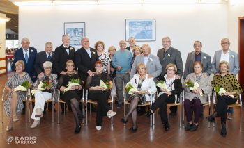 Tàrrega celebra la tradicional festa de les Noces d’Or al Casal Cívic