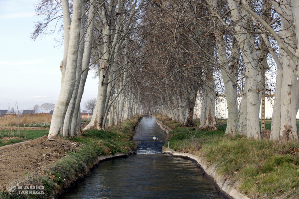 El canal d'Urgell vol que els ajuts de modernització per moblar les finques beneficiïn tots els regants