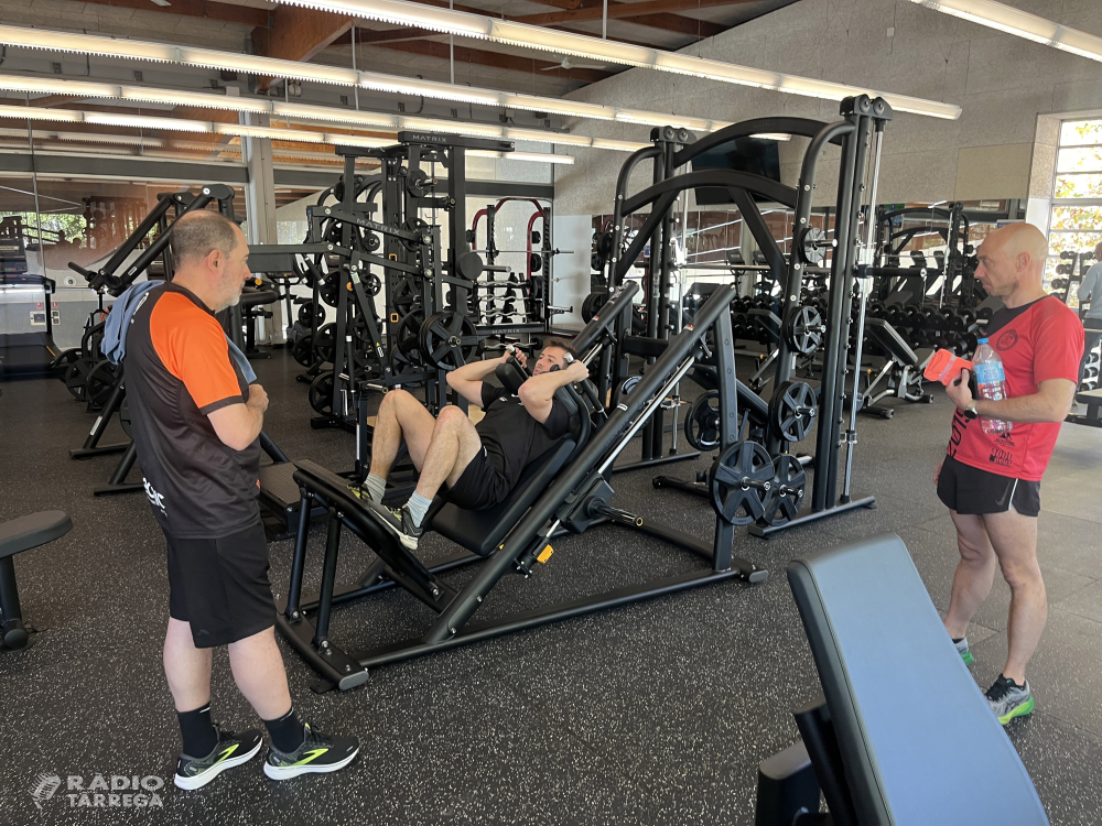 Tàrrega reobre el gimnàs del Complex Piscines després d’una renovació integral de la maquinària i el material