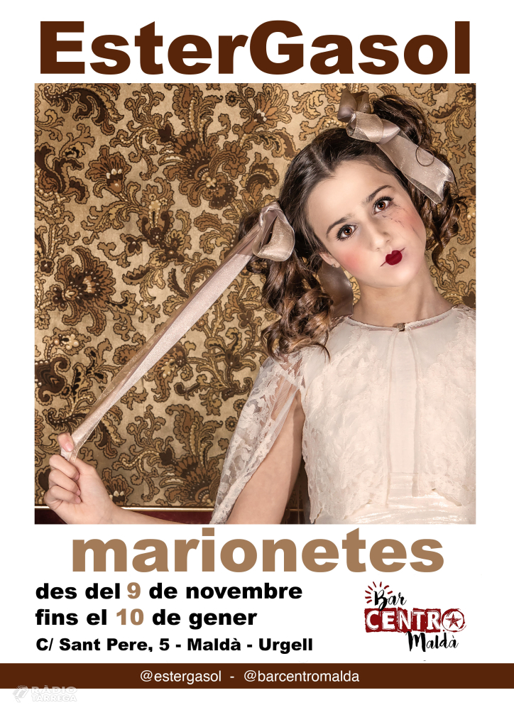 El Bar Centro de Maldà acull l’exposició 'Marionetes' de la fotògrafa Ester Gasol