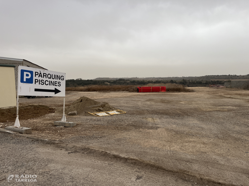 Tàrrega treu a licitació un nou aparcament a l’entrada d’Altet amb capacitat per a 78 places