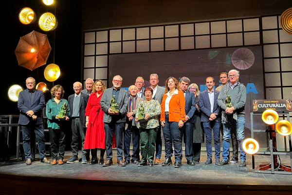 Tàrrega distingeix persones i entitats del territori en la 27a edició dels Premis Culturàlia