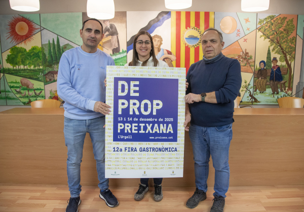 Preixana torna a acollir la 12a Fira Gastronòmica 'De Prop' els propers 13 i 14 de desembre