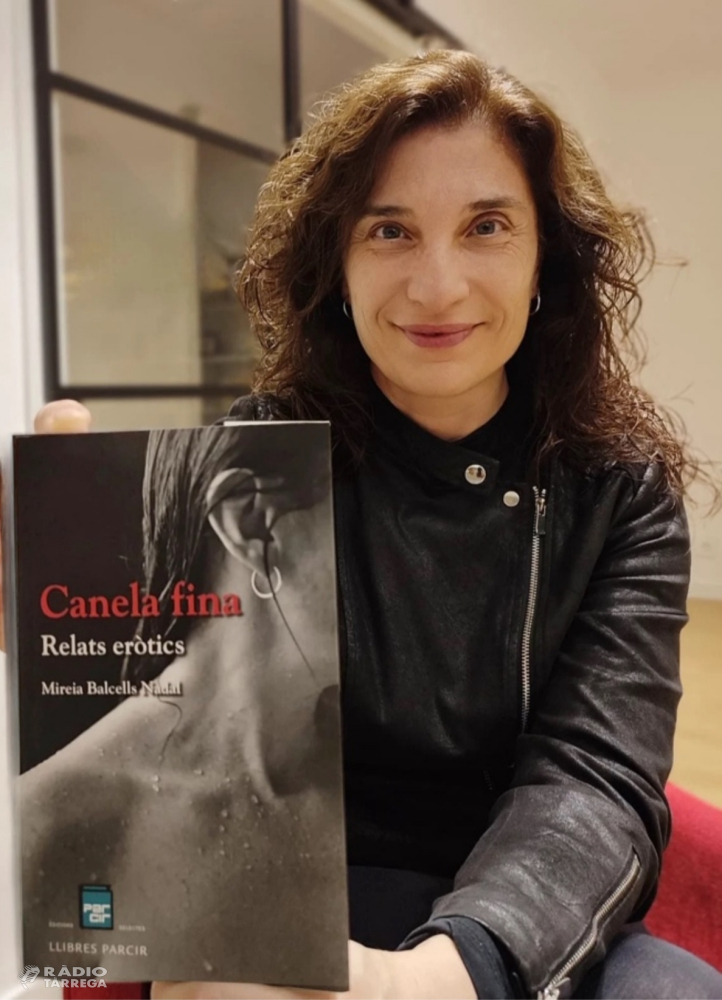La targarina Mireia Balcells presenta el seu primer llibre de literatura eròtica ‘Canela fina’