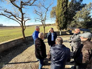 Pagesos i ramaders de la Segarra, l’Urgell i la Noguera afectats pels incendis comencen a rebre els ajuts directes del MAPA