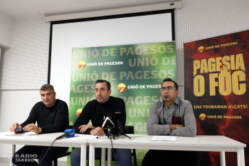 Unió de Pagesos reclama ajuts per pal·liar les pèrdues del cereal malgrat la bona collita d'enguany