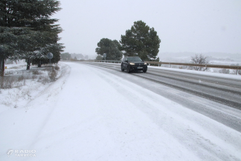 Tallada la C-14 entre Ciutadilla i Solivella per la neu