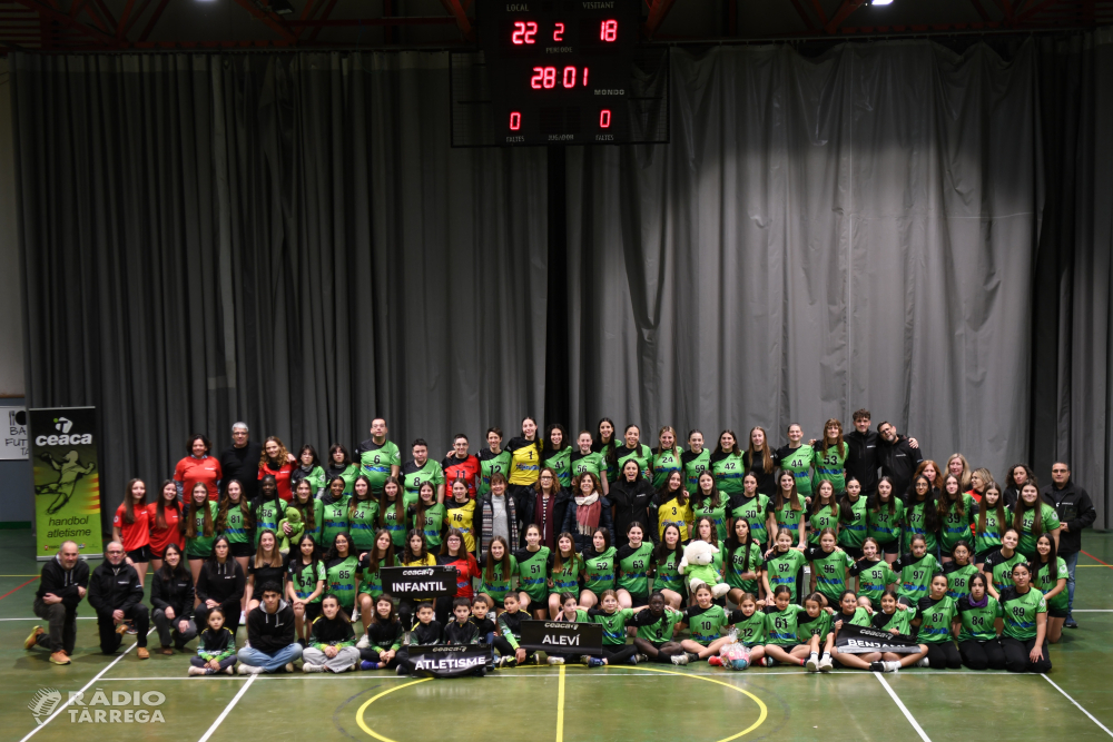 El CEACA Tàrrega presenta els equips de la temporada 2025/26