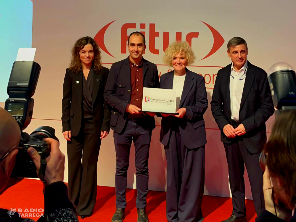 La comarca de l’Urgell obté el distintiu de Destino Turístico Inteligente a FITUR