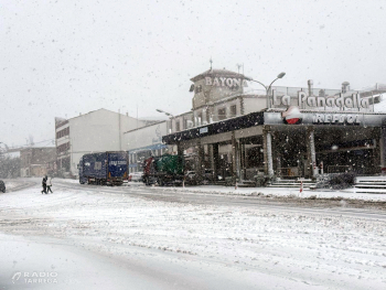 Una cinquantena de carreteres afectades per la nevada a Catalunya