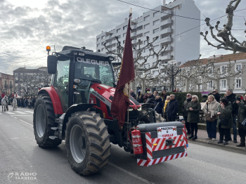 Tàrrega celebra els Tres Tombs amb missatges reivindicatius i de suport a la pagesia