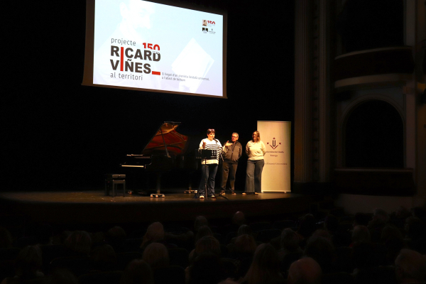 L’IEI dona el tret de sortida a Tàrrega al projecte ‘Ricard Viñes al territori’, que acosta la figura d’aquest pianista lleidatà universal a les comarques de Lleida i la Franja