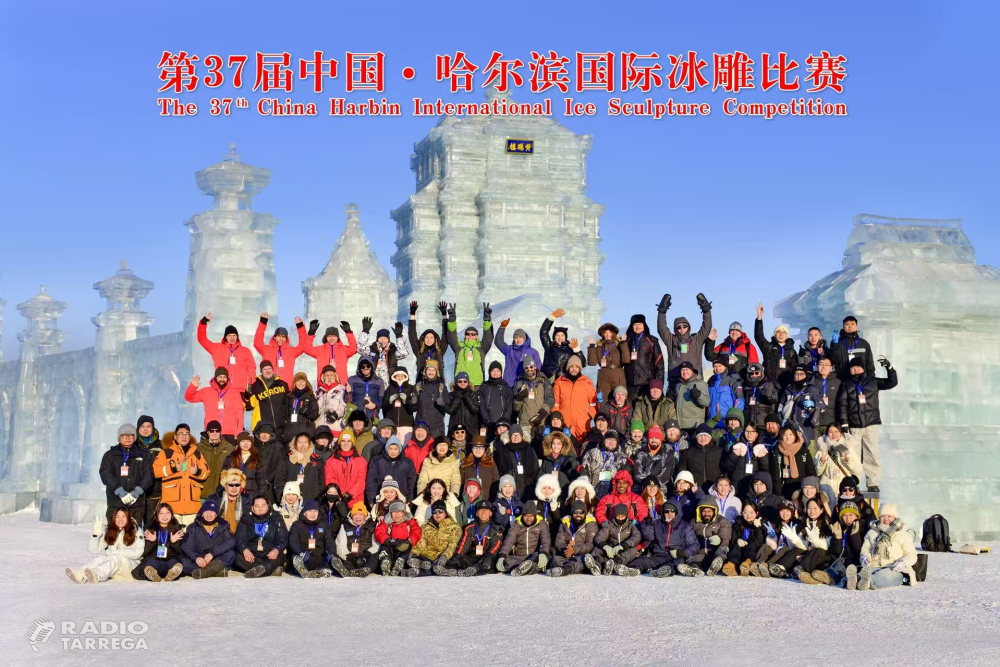 L'artista targarí Jordi Claramunt participa en el Concurs Internacional d'Escultures de Gel i de Neu a la Xina