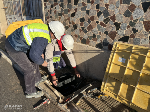 Tàrrega inicia les obres de digitalització de la xarxa d’abastament d’aigua