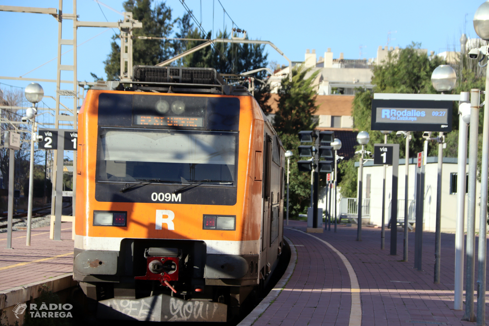 La xarxa de Rodalies i regionals acumula retards d'entre 20 i 30 minuts de mitjana