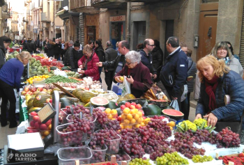 L’Ajuntament de Tàrrega treu a concurs 11 noves places del mercat setmanal dels dilluns