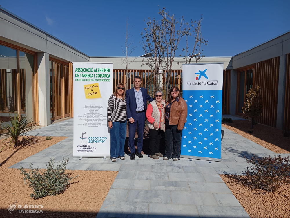 L’Associació Alzheimer de Tàrrega i Comarca impulsa la innovació terapèutica amb noves tecnologies gràcies al suport de la Fundació 'la Caixa'