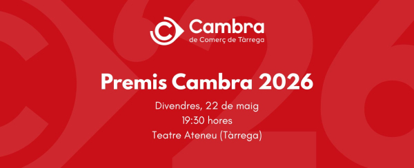 Els Premis Cambra 2026 reconeixen cinc empreses que impulsen el territori