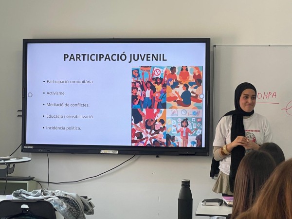 FundiPau i el Consell Comarcal de l’Urgell promouen la cultura de pau i els drets humans per a l’alumnat de l’Urgell