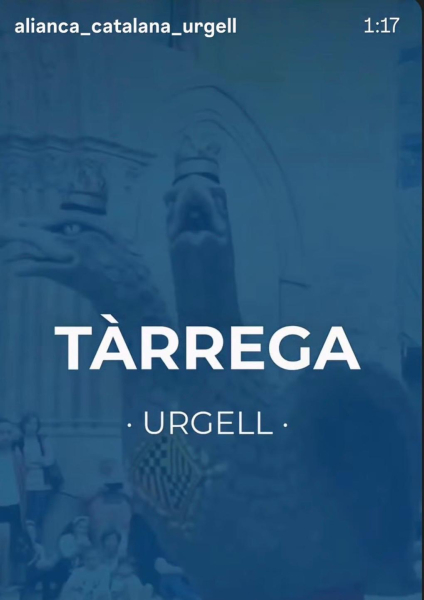 Aliança Catalana presenta Viqui Novell com a cap de llista a Tàrrega