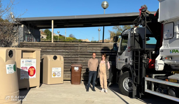 Finalitza la implantació del projecte de la recollida Porta a Porta, amb àrees d’aportació, a la comarca de l’Urgell