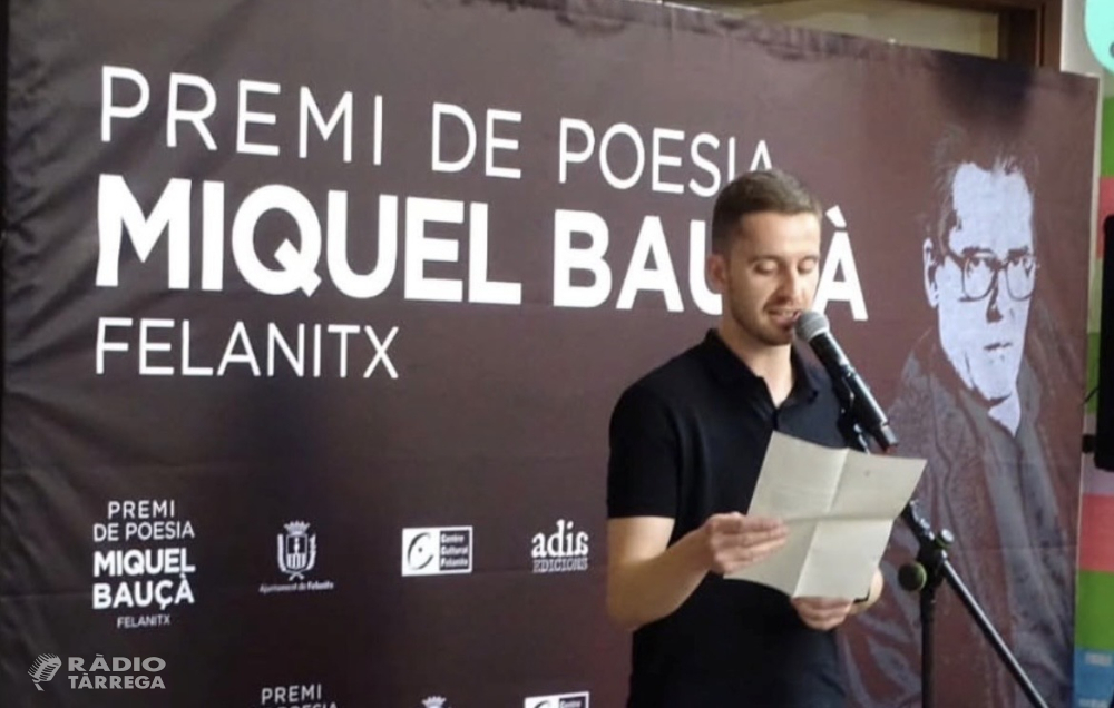 El targarí Pep Sanz guanya el XI Premi de Poesia Miquel Bauçà de Felanitx