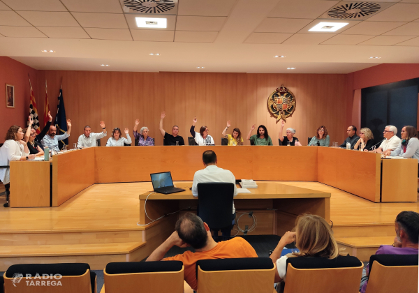 El Ple de Tàrrega aprova el pressupost municipal del 2026, que assoleix la xifra rècord de 25,2 milions d’euros