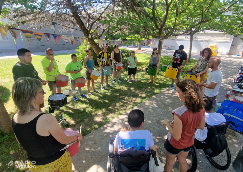 L’Associació Alba crea un nou grup de batucada inclusiva amb l’acompanyament de Sound de Secà